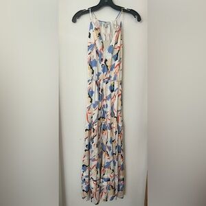 Joie Huston Multicolor Floral Maxi Dress